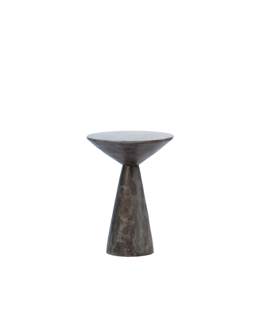 BLACK MARBLE SIDE TABLE OffWhite Palette