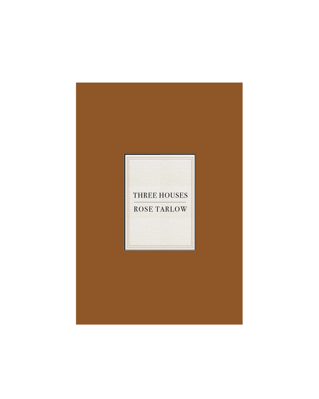 ROSE TARLOW THREE HOUSES OffWhite Palette