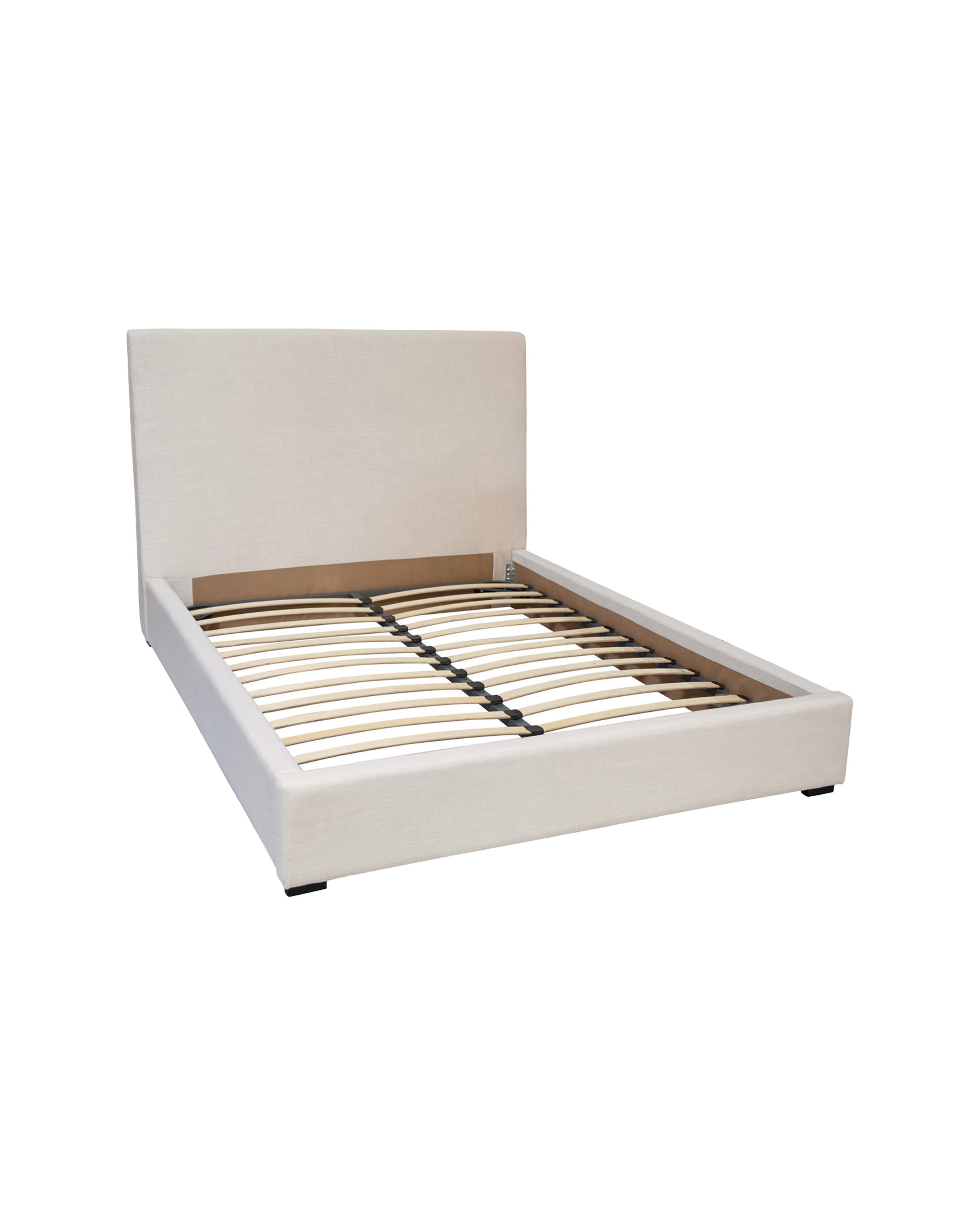 LINEN LOW PROFILE BED OffWhite Palette