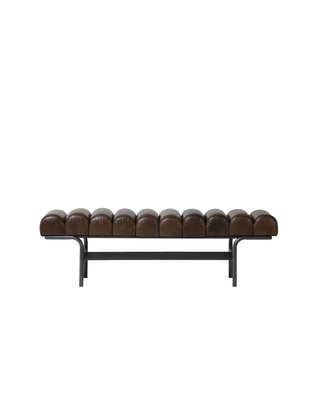 Harrison Ruffled Bench HARRISON LEATHER BENCH – Off-White Palette