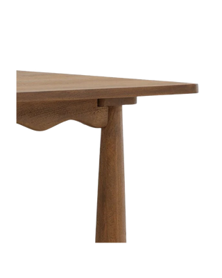 SCALLOPED EDGE DINING TABLE