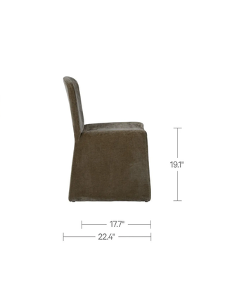 SOREN GREEN DINING CHAIR
