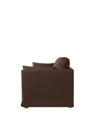 ELLINGTON DARK BROWN SOFA