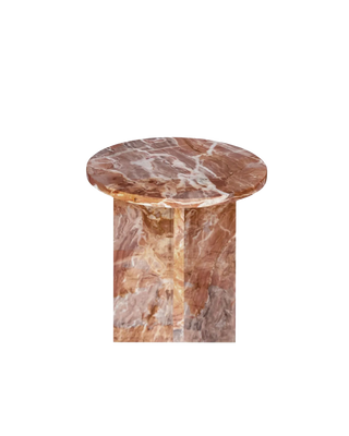 ORANGE LEVANTE ACCENT TABLE