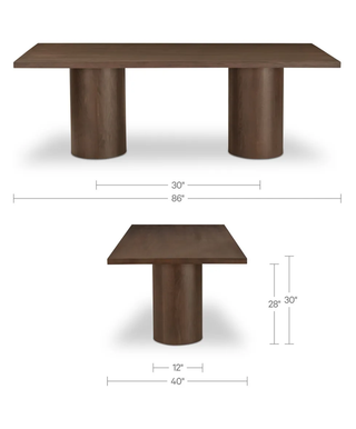 ALDEN DINING TABLE SMALL