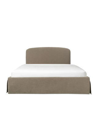 ANTONETTE TAUPE STORAGE KING BED