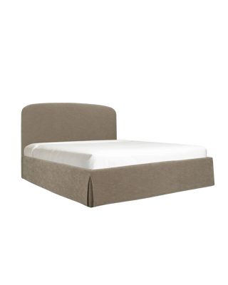 ANTONETTE TAUPE STORAGE BED QUEEN