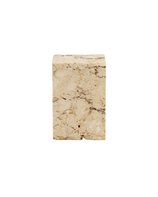 BLOCK STONE STOOL