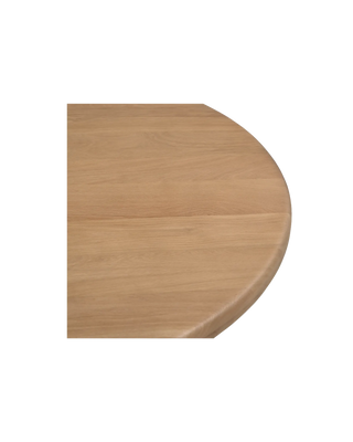 TRECCIA ROUND COFFEE TABLE OAK
