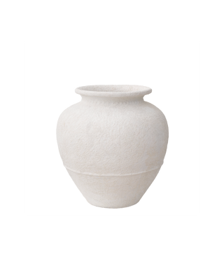 SMALL REINE WHITE CLAY POTTERY